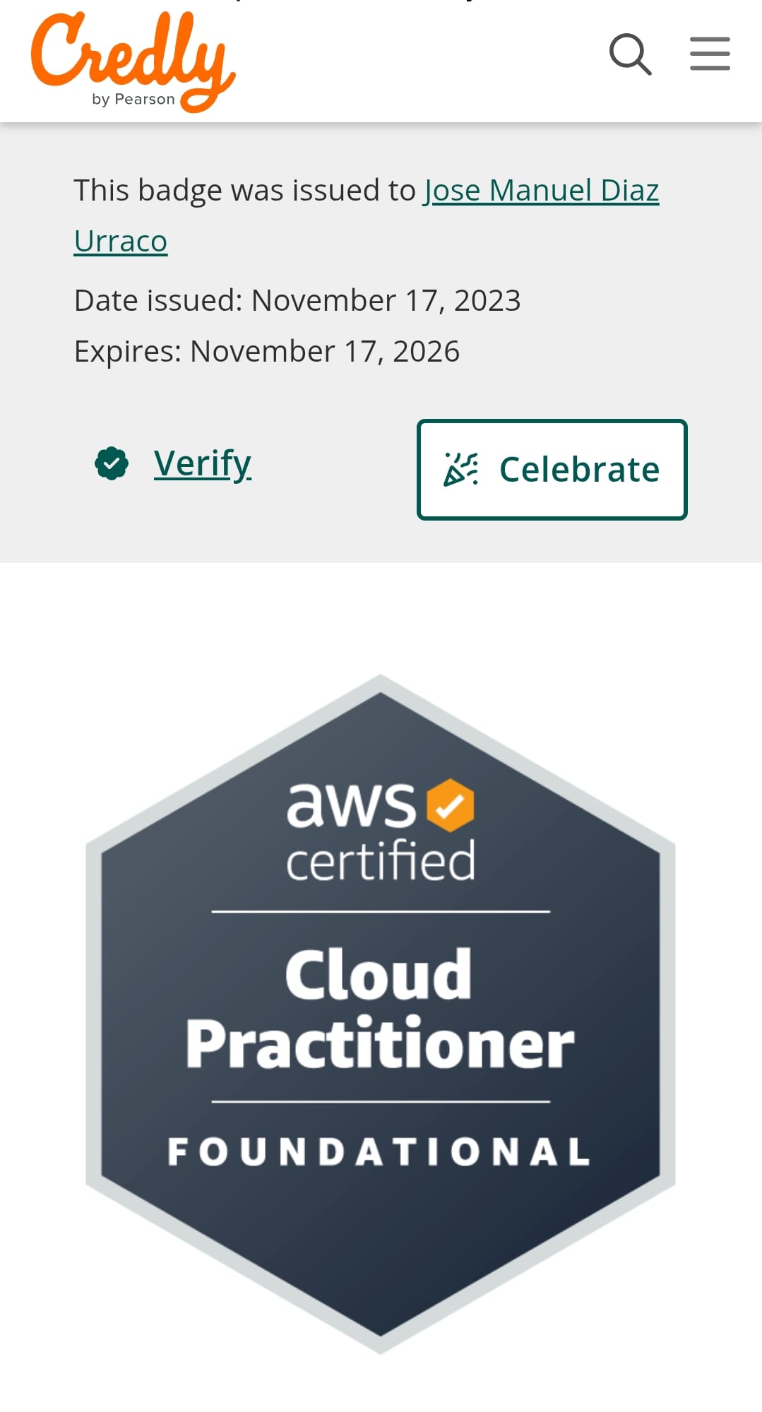 AWS Certified Cloud Practitioner
